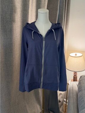 Vuori Zip-Up Hoodie Jacket lavender Medium